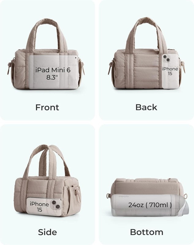 Reiki Gym Bag Women Crossbody Dance Yoga Bag Wet Dry Pocket 5L 15L3
