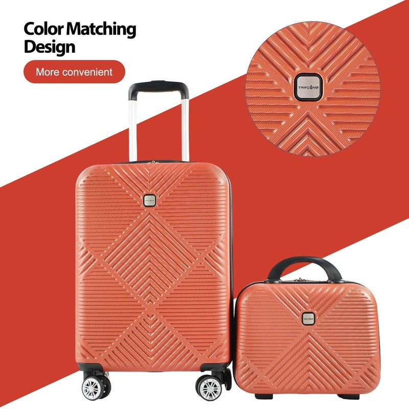 Luggage Sets 2 Piece Suitcase Set (14/20/)Hardside Suitcase with Spinner Wheels 1