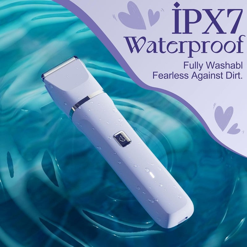 Women's Electric Razor - Wet/Dry Shaver for Legs & Face, No Cuts, Purple3