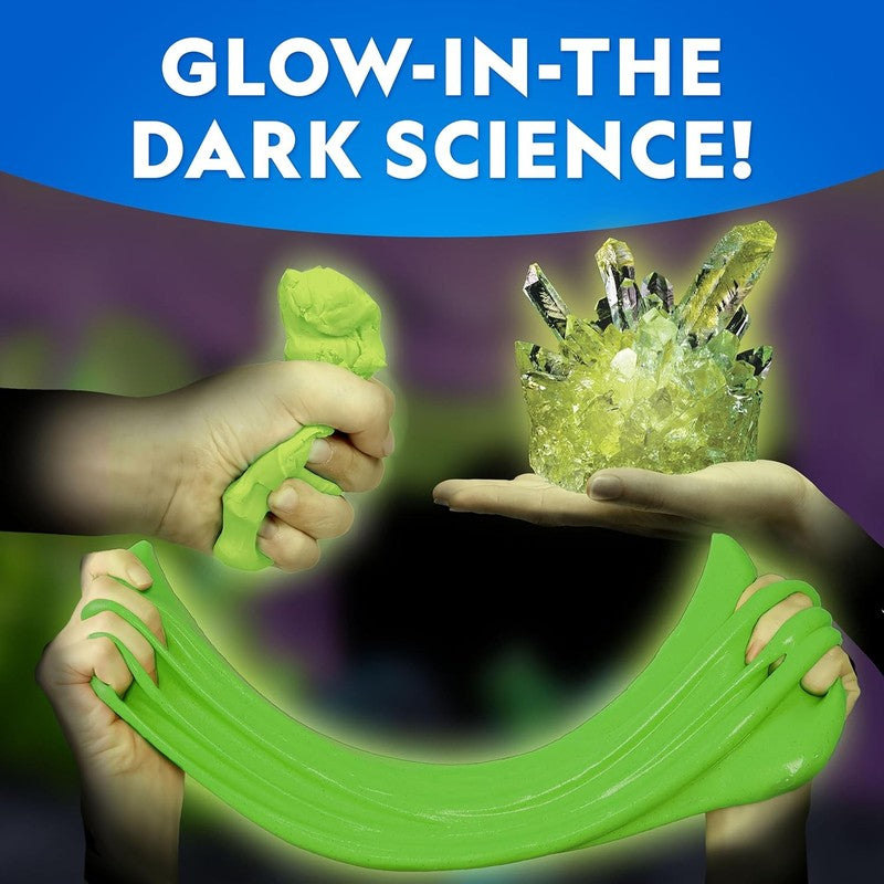 National Geographic Mega Science Kit Glow Dark Slime Crystal STEM Toy2