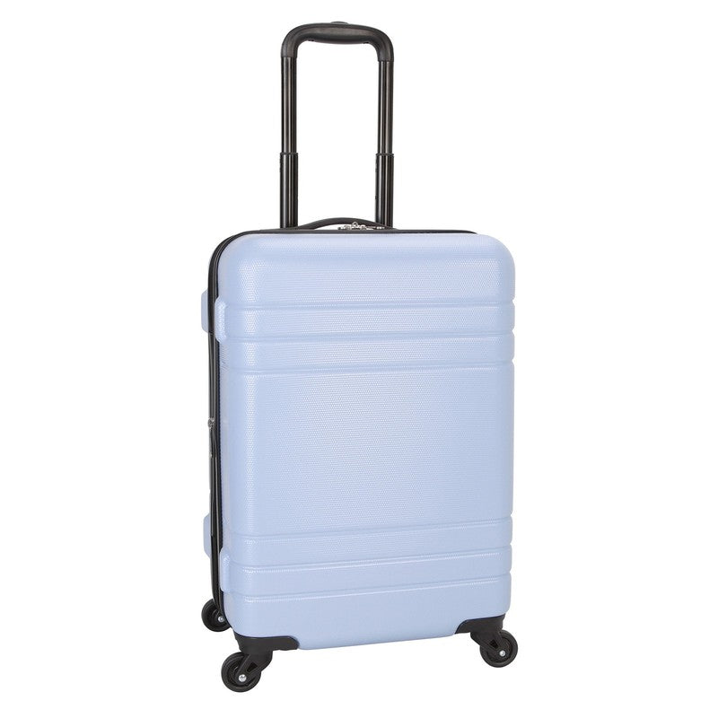 3Pc Hardside Luggage Set 360 Spinner Wheels Carry On Packing Cubes Blue Water5