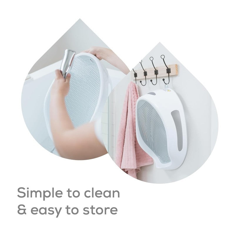 Baby Bath Support (Gray) | Ideal for Babies Less than 6 Months Old5