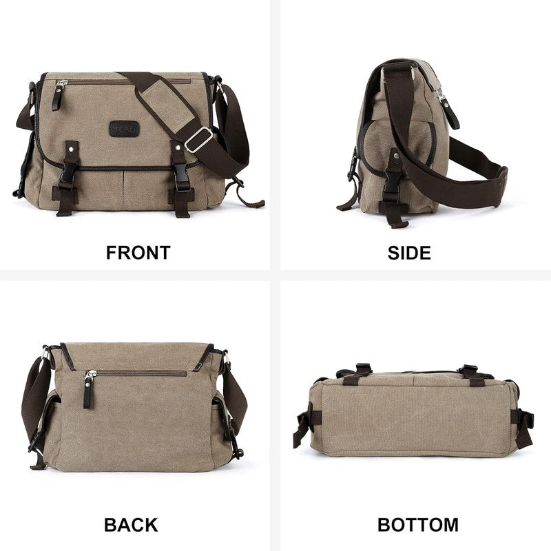 Messenger Bag Men,Waterproof Crossbody Bag,Satchel Shoulder Bag | Waterproof8