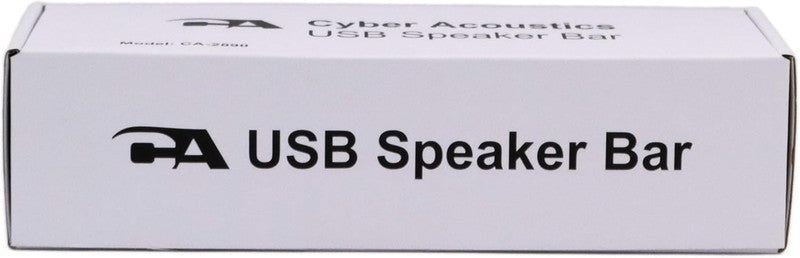 USB Stereo Speaker Bar CA 2890 Clamps to Monitor with Convenient Controls10