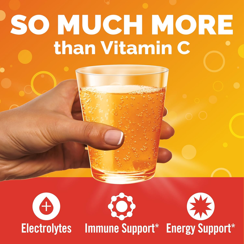 Vitamin C Powder 1000mg Immune Support with Zinc Electrolytes Super Orange1