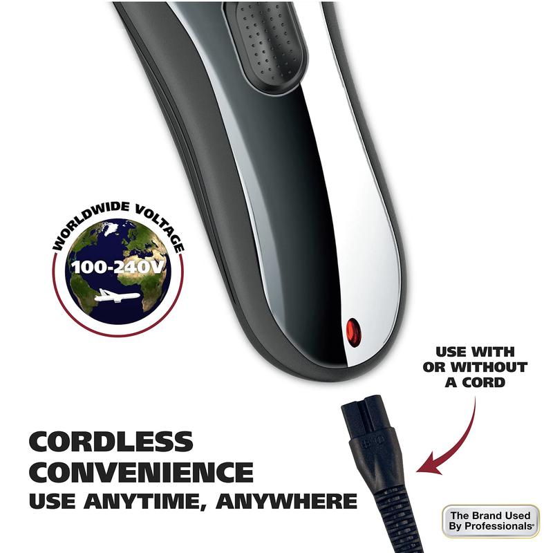 Clipper Rechargeable Cord/Cordless Haircutting & Trimming Kit for Heads, Longer 2