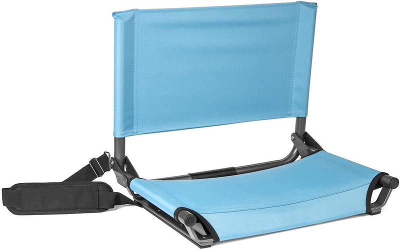 Lightweight Stadium Seat w/ Bleacher Hook for Sports & Outdoor Events0