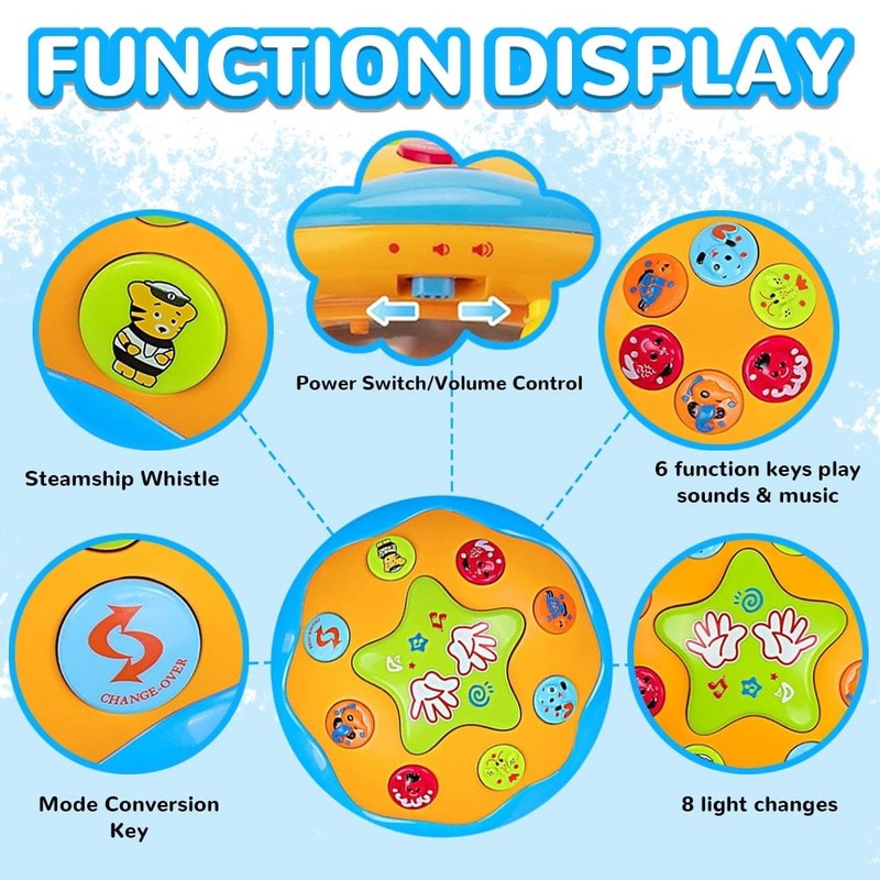Baby Toys for 6 12 Months, Light up Musical Baby Toys for 12 24 Months, Learning1