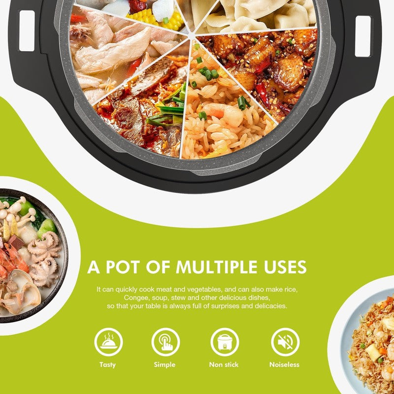 6Qt Electric Pressure Cooker Stainless Steel Instant Multi Cooker1
