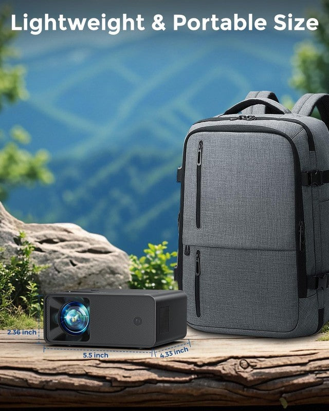 Portable Mini Projector 1080P HD, Compatible with iOS/Android/TV Stick4
