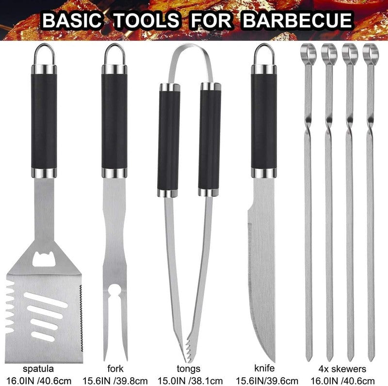 24PCS BBQ Grill Accessories Set   Perfect Grill Gifts for Men2