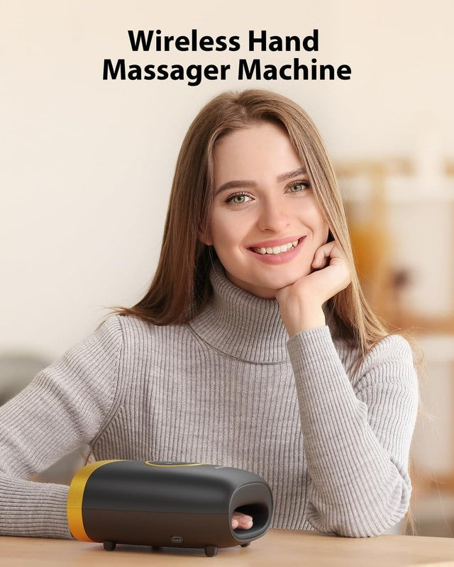 Upgraded Hand Massager w/ Heat Compression Cordless Arthritis Carpal Tunnel4