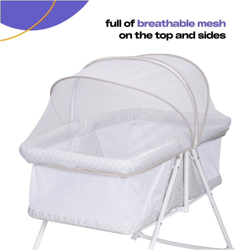 Sleep Spot Baby Bassinet, Noir Dot6