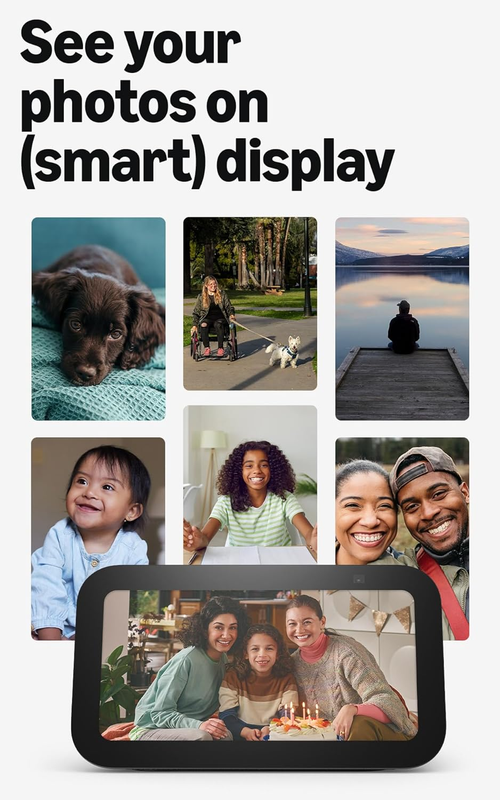 Echo Show 5 Smart Display Alexa 2X Bass Clear Sound Cloud Blue6