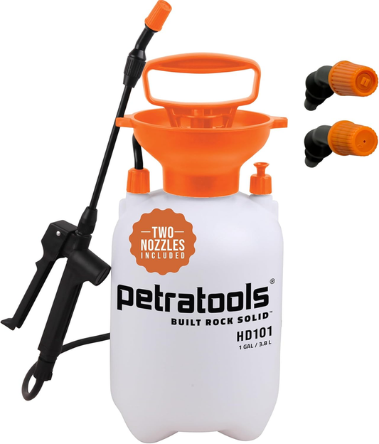 1 Gallon Garden Pump Sprayer HD101 for Lawn Care Pesticides with Hose & Nozzles0