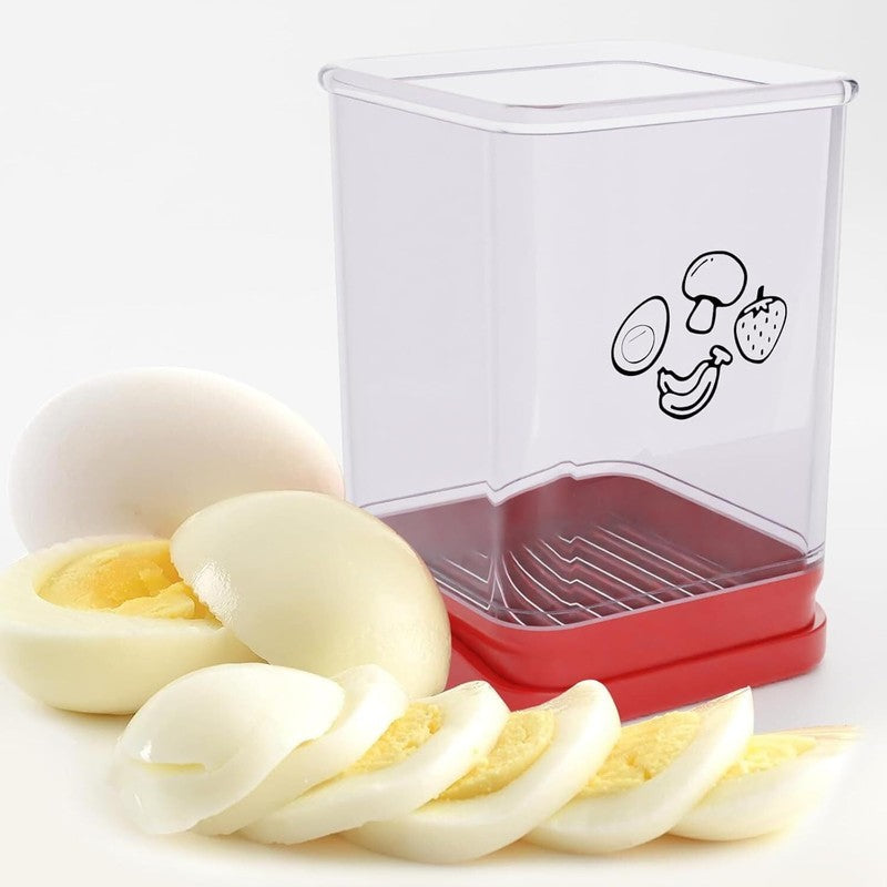 Fruit Slicer Cup, Speed Cutter for Strawberry Banana Grape Egg, Stainless Steel 2