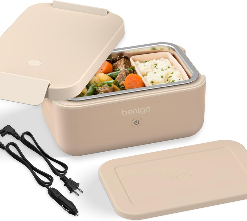 Electric Heated Lunch Box Portable Food Warmer 12V/24V/120V0