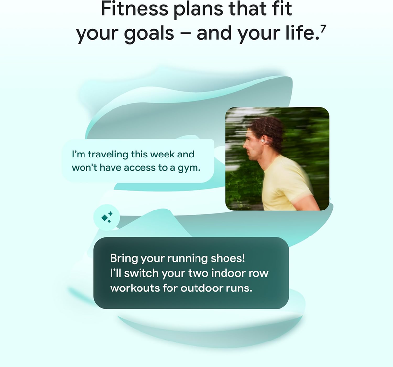 Fitbit Charge 6 Fitness Tracker Google Apps Heart Rate Gold Coral Bands7