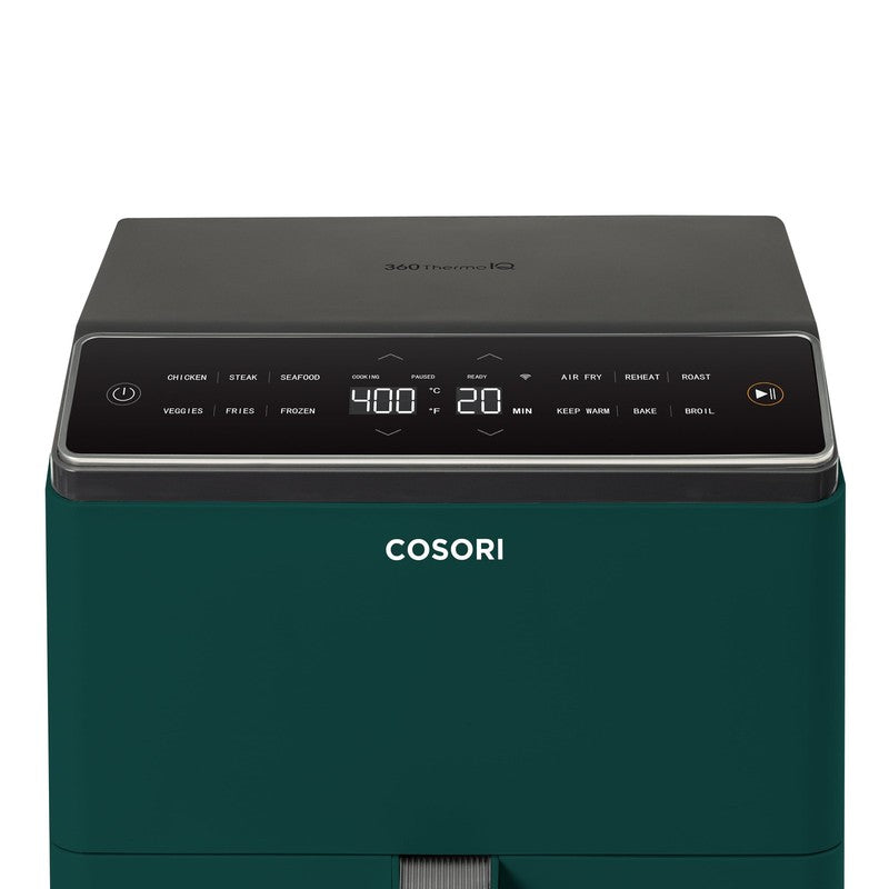 Dual Blaze 6.8Qt Ceramic Coating Smart Air Fryer Green2