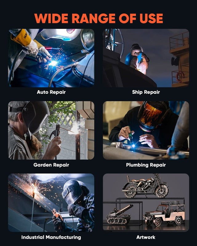 110V Mini Stick Welder, ARC200S IGBT Inverter ARC Welding Machine with LED Displ6