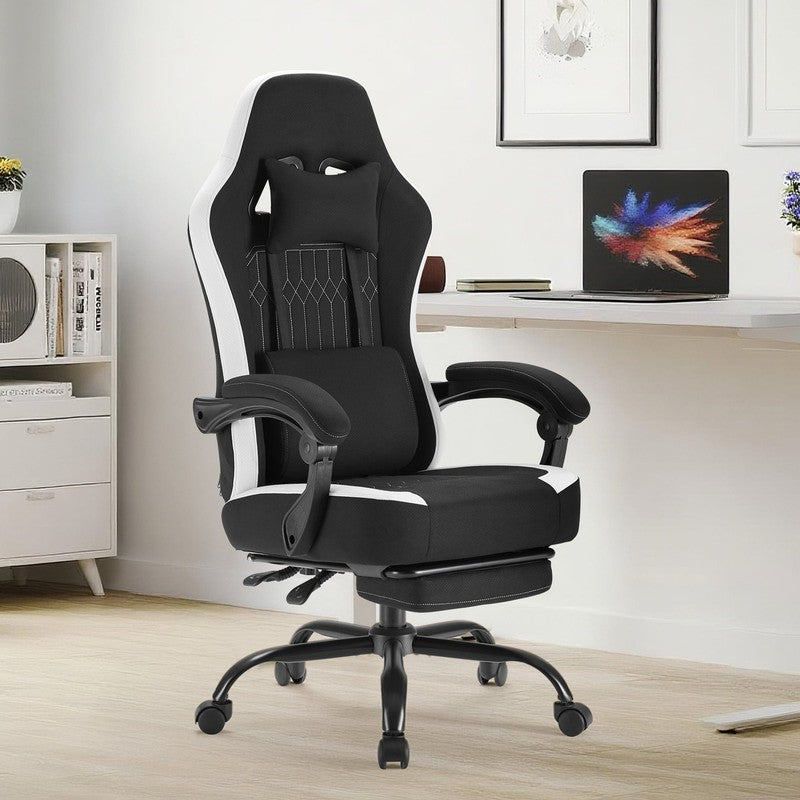 Gaming Chair, Office Chair High Back Computer Chair Executive Ergonomic Adjustab4