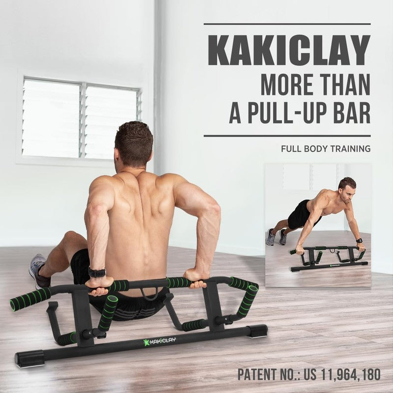 2025 Upgrade Multi Grip Pull up Bar with Smart Hooks, Heavy Duty Home Gym Bar3