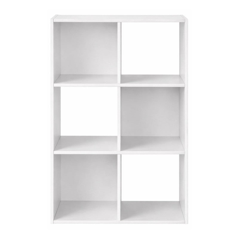 6 Cube Storage Organizer, White4