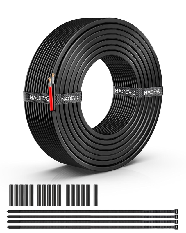 16 AWG 2 Conductor Wire, 30FT Flexible PVC Cable for Automotive & Marine Use10
