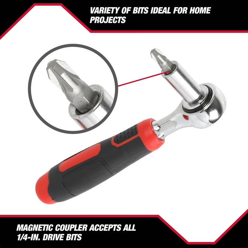 40 Piece Ratchet with Sockets and Bits in Click Fit Case3