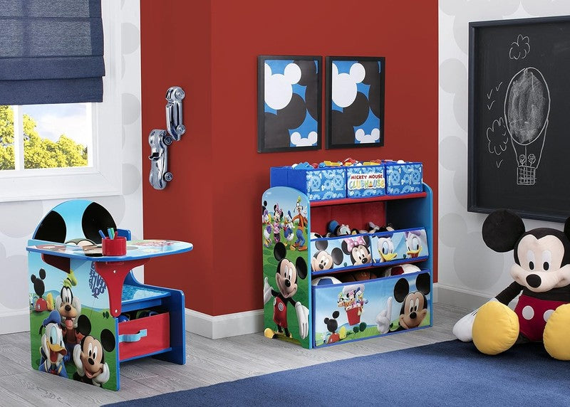 Chair Desk with Storage Bin, Disney Mickey Mouse3