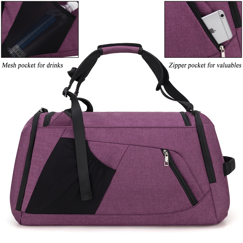 Gym Bag for Men Sports Duffel Bags for Travel 42L Waterproof Gym Duffle Bags2