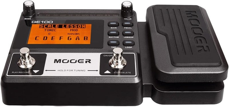 GE100 Multi Effects Pedal 80 Presets 66 FX Drum Rhythms Wah Distortion6