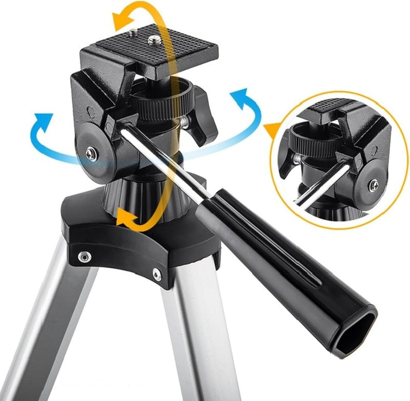 Telescope, 70Mm Aperture 400Mm AZ Mount Astronomical Refracting Telescope for Ki3