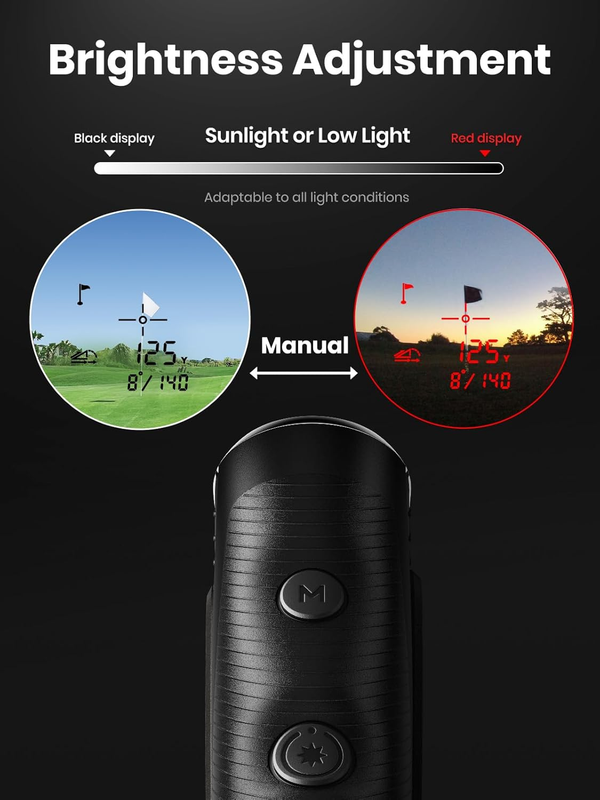Golf Rangefinder 1300yd Slope Ball to Pin Flag Lock Vibration Rechargeable4