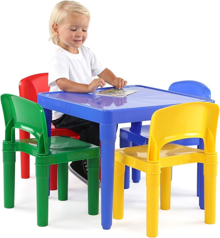 Primary Plastic Activity Table & 4 Chairs5