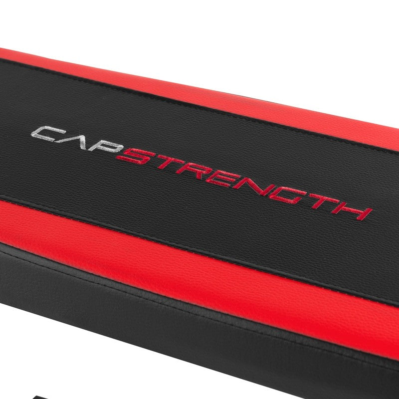 Strength Deluxe Flat Fitness Weight Bench, Black3