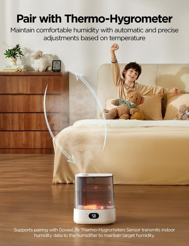 Smart Humidifier 6L Cool Mist WiFi 60H Aroma Diffuser Auto Mode Alexa Compatible2