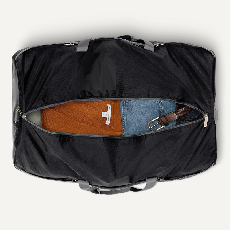 150L Extra Large Foldable Nylon Duffel Bag Travel Storage 32.4" Black 50LB3