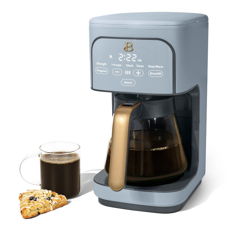 12 Cup Programmable Coffee Maker, Cornflower Blue by Drew Barrymore8