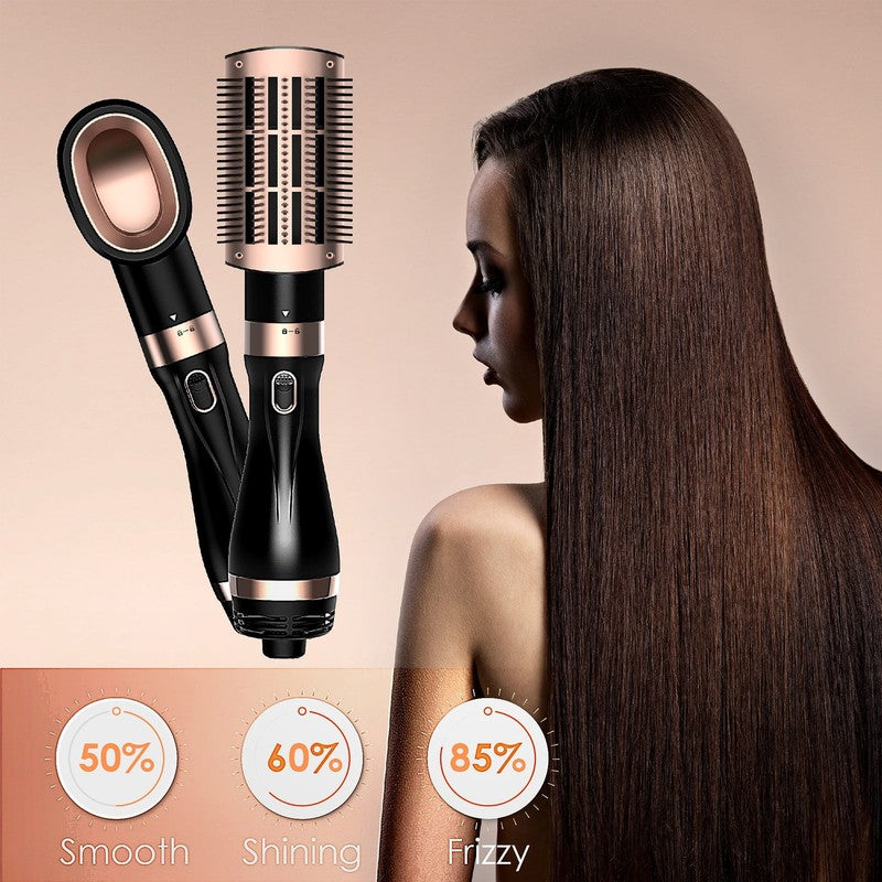 Hair Dryer Brush, Hot Air Brush, Blow Dryer Brush Tool Set Straightener/Dryer/Cu4