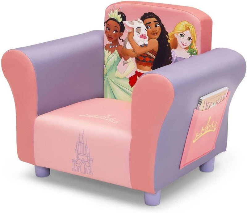 Kids Upholstered Chair, Princess3