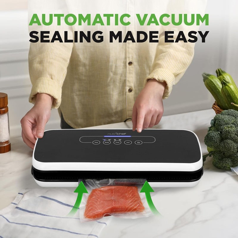 Automatic Vacuum Air Sealing System for Food Preservation with Starter Kit, Comp3