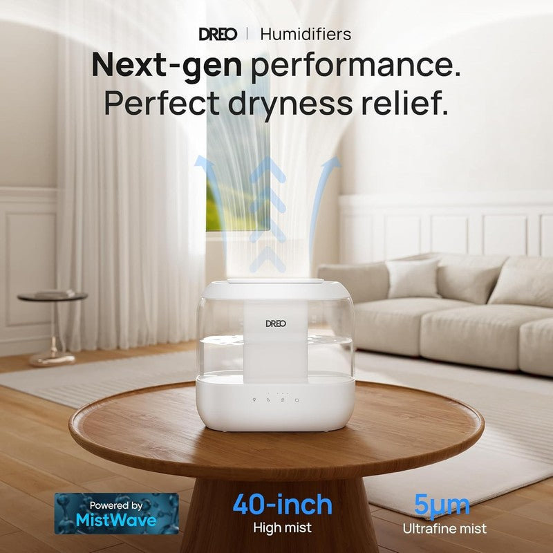 Humidifier 4L Top Fill Quiet 36H Cool Mist for Bedroom Baby Plants1