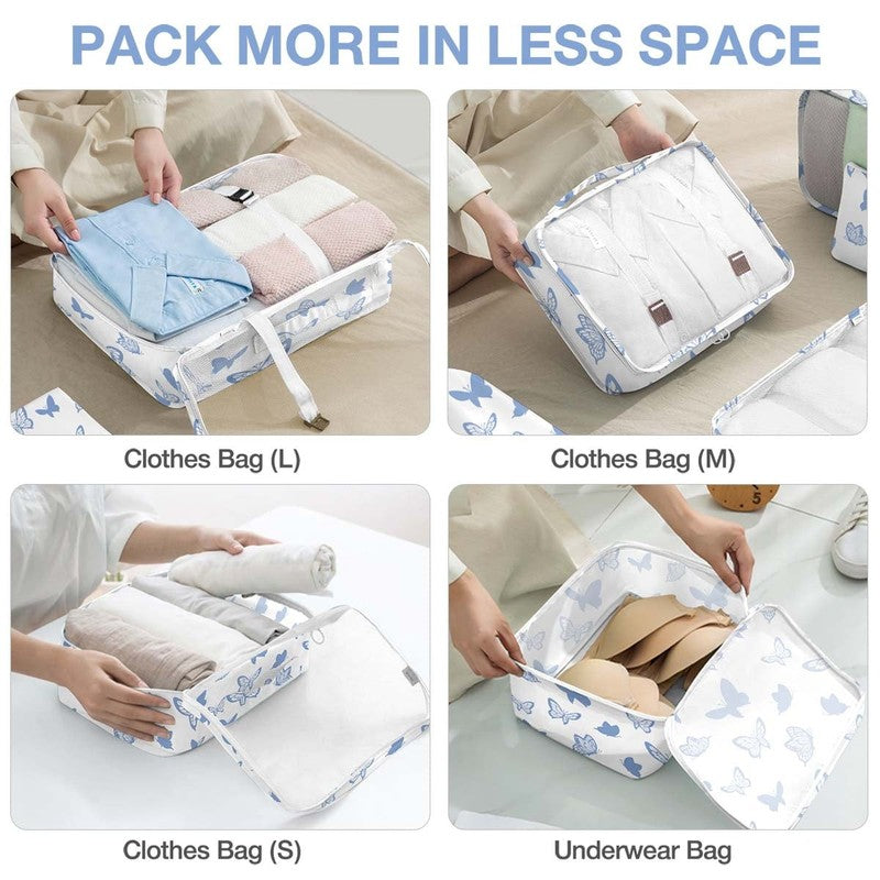 8Pcs Packing Cubes for Luggage , Packing Cubes for Travel Luggage Packing Organi4
