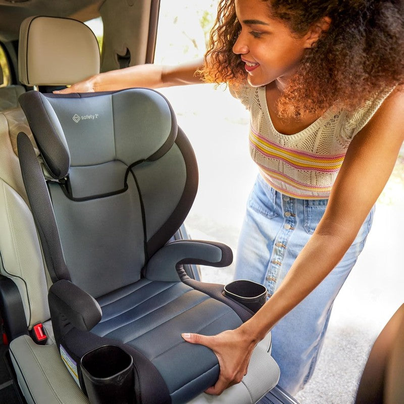 Grow and Go 2‑in‑1 High‑Back to Backless Booster Car Seat Beach Wave11