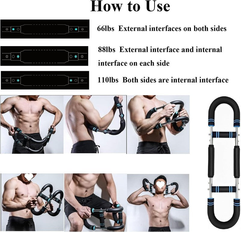 Adjustable Twister Arm Trainer for Chest, Shoulders & Forearms Fitness5