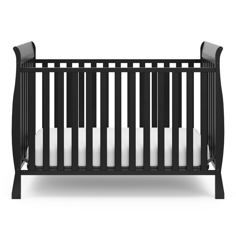 Maxwell 3-In-1 Convertible Baby Crib, Black1
