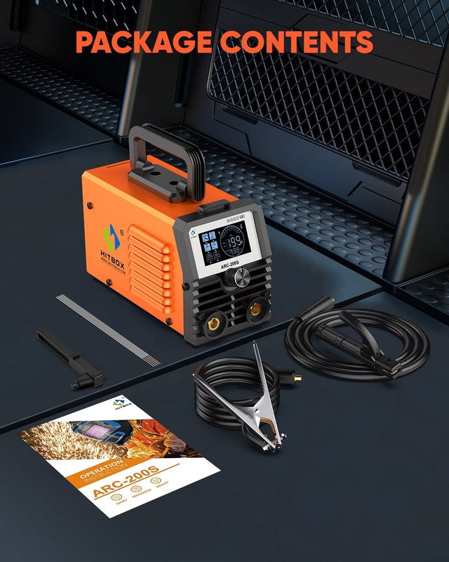 110V Mini Stick Welder, ARC200S IGBT Inverter ARC Welding Machine with LED Displ7