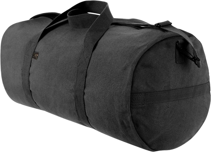 Heavy-Duty Canvas Shoulder Duffle Bag - Rugged Travel Gym Gear Equipment Bag1
