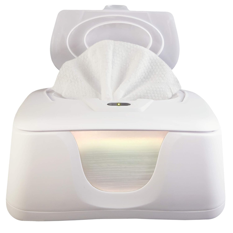 Baby Wipe Warmer Dispenser w/ Dual Heat Night Light Large Capacity0